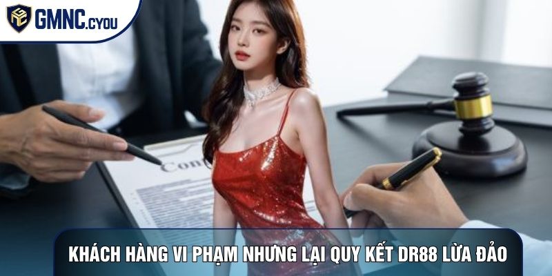 Khách hàng vi phạm nhưng lại quy kết DR88 lừa đảo