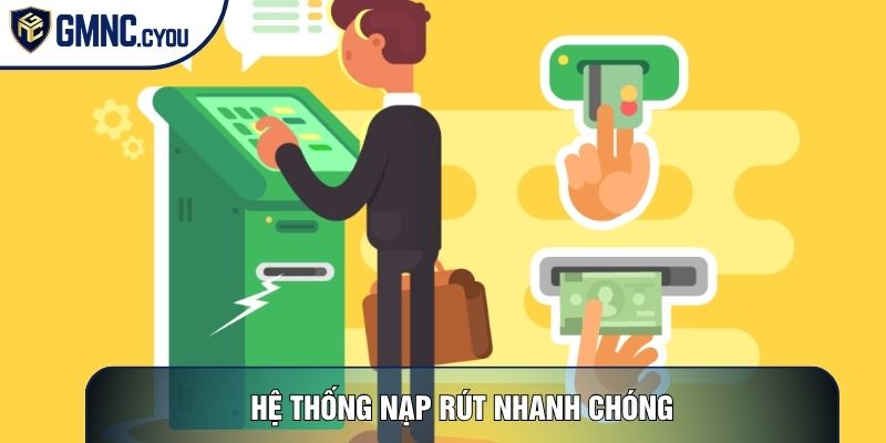 Hệ thống nạp rút nhanh chóng